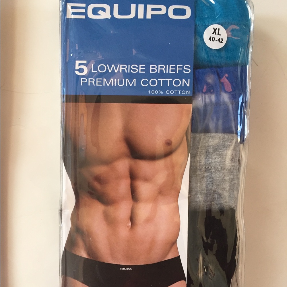 NWT 5pack Lowrise briefs premium cotton various SZ